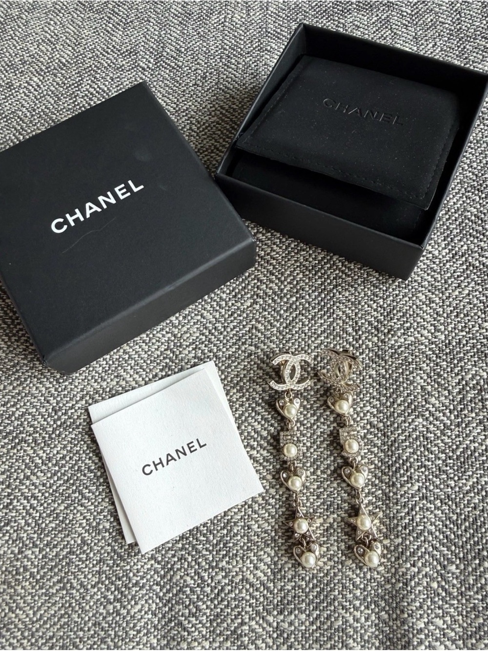 Rare & Authentic Chanel Lucky Charms Earrings